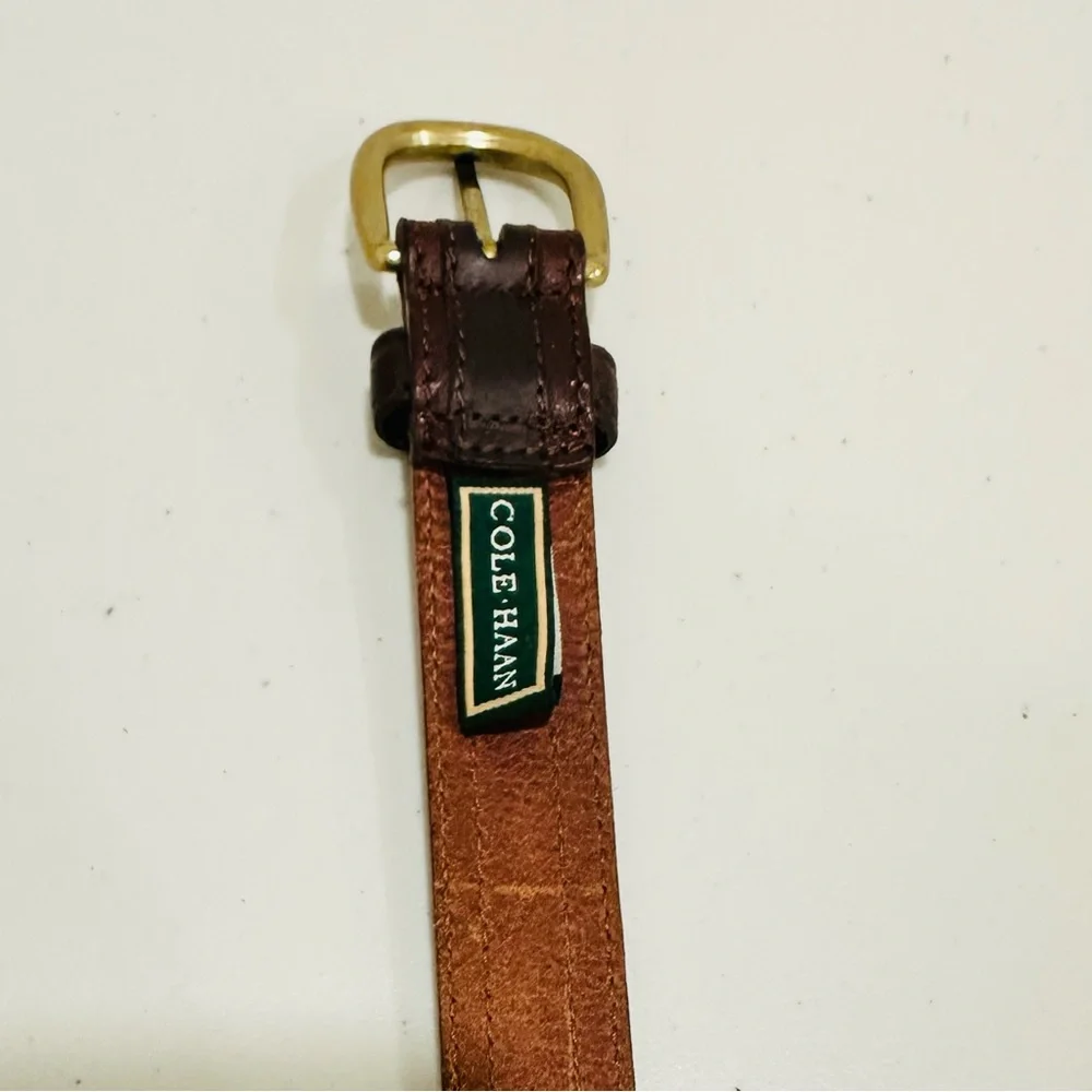 Cole Haan Genuine Leather Belt A 3348 36/90‎ MADE IN USA